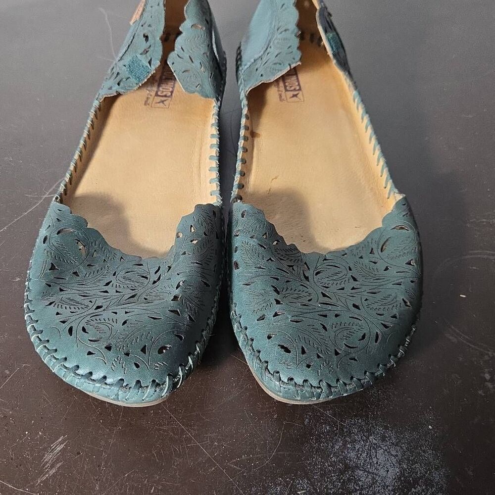 Pikolinos P. Vallarta ballet pump leather size 42 no strap size 10 - Picture 5 of 8